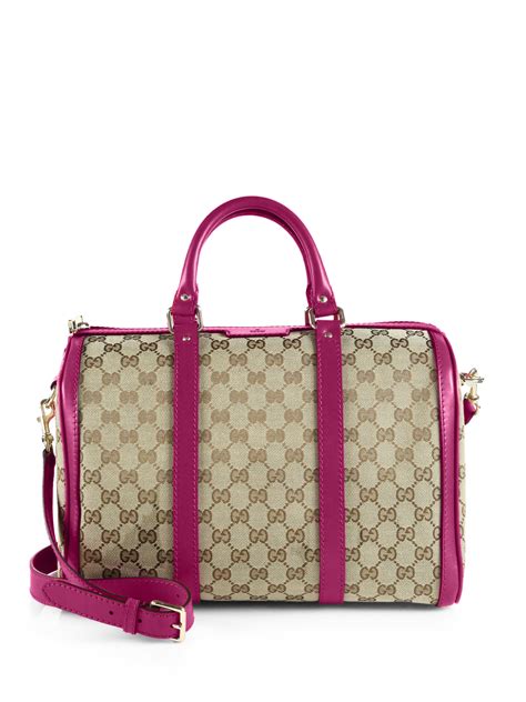 gucci canvas gg plus boston bag|gucci boston bag used.